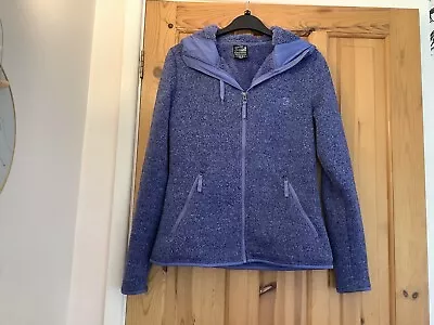 Karrimor Fleece Lined Hoodie. Size 8 Blue  Warn Once. • £8.99