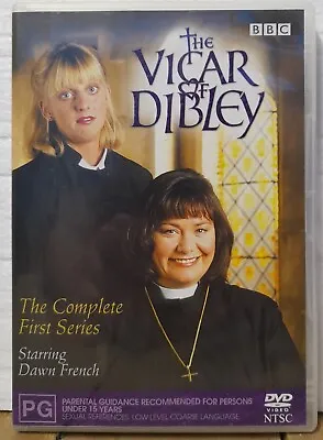 Vicar Of Dibley The : Series 1 (DVD 1994) Rated PG PAL Region 4 VG Condition  • $5