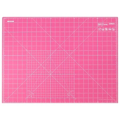OLFA Double Sided Self Healing Rotary Cutting Mat 60x45cm  24 X 18 Inch Pink A2 • £30.99