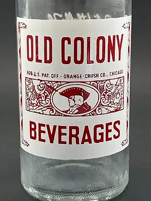 $11.50 • Buy OLD COLONY Soda Pop ACL Bottle ASHEVILLE NC NORTH CARALINA