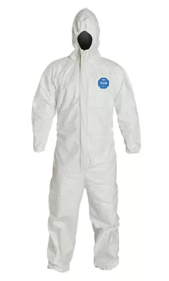 Dupont TY127S Disposable White Tyvek Coverall Suit (Sizes XL-4XL) • $9.75