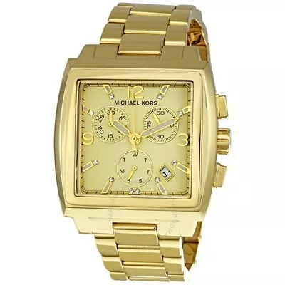 Michael Kors Chronograph Quartz Champagne Dial Ladies Watch MK 5330 • $50