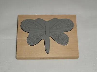 £5 • Buy Butterfly Wood Mounted Rubber Stamp By Anna Stemplewska Stamping NEW