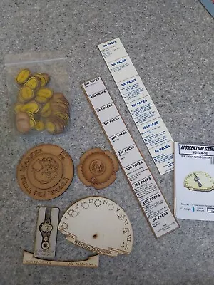 Momentum Noble Knight Wooden Turn Markers Chits Wargamer Accessories Games NEW • £3.99