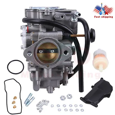 Carburetor For Yamaha Big Bear 350 YFM350FW Warrior 350 Kodiak 400 ATV 1987-2004 • $34.15