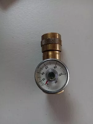 Marshall Brass Co. Pressure Regulator.w/ Pressure Gauge • $19