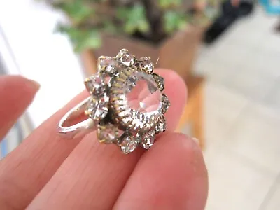 £165 • Buy Stunning Antique Georgian-victorian Rock Crystal Silver Gilt Ring