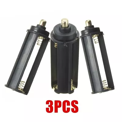 Battery Holder 3Pcs AAA+18650 Box Mount Case Plastic + Metal • £7.69