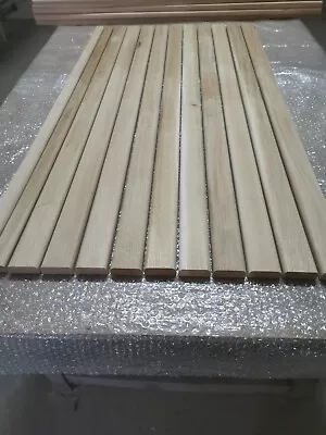 12 OAK European HARDWOOD GARDEN BENCH SLATS 600mm800mm1220mm1525mm X55mmx35mm • £130