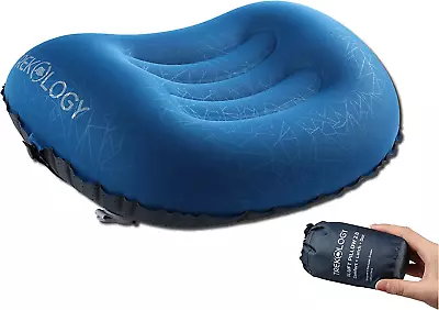 $33.79 • Buy TREKOLOGY 2.0 Ultralight Inflatable Camping Travel Pillow Compressible For Neck