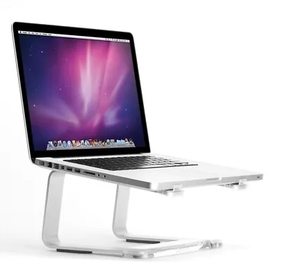 Griffin Elevator Computer Notebook Laptop Stand Foldable Metal Brushed Aluminum • £15.99