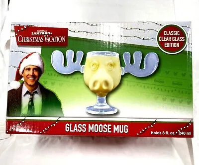 BRAND NEW Official National Lampoons Christmas Vacation Glass Moose Mug  • $44.99