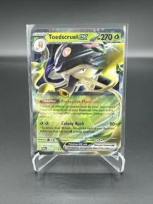 Toedscruel Ex 005/091 Paldean Fates Ultra Rare Pokemon TCG Card Near Mint Eng • $0.99