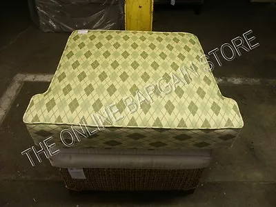 Frontgate Cassara Teak Sofa Replacement CHAIR Bottom Cushion SUNBRELLA DAFFODIL • $74.99