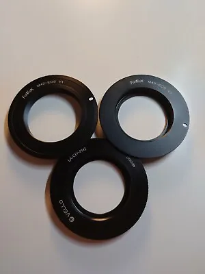 M42 Mount Lens To Canon EOS Camera Adapter Set • $30