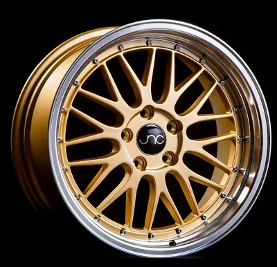 JNC Wheels Rim JNC005 Gold Machined Lip 20X10 5X120 ET25 74.1CB • $314.50