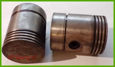 $422.12 • Buy D1171R * John Deere D Pistons Wrist Pins Snap Rings * .045 * Cast Iron *USA MADE
