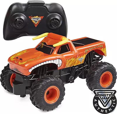 Monster Jam Official El Toro Loco Remote Control Monster Truck 1:24 Scale 2.4 • £22.19