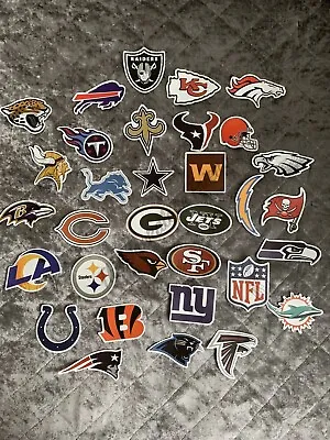 NFL Team Logo Stickers - All Teams Available Including Some Classic Logos • £0.99