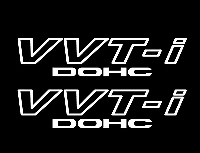 Vvti Dohc 11 Inch Vinyl Decal / Sticker Pair • $6.99