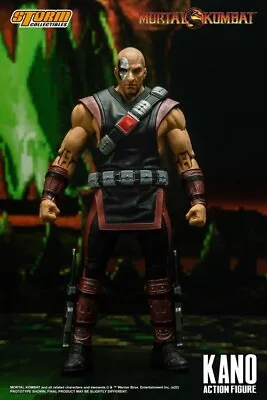 Storm Collectibles 1/12 Mortal Kombat Kano Action Figure USA IN STOCK • $119.99