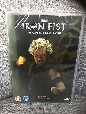 MARVEL'S IRON FIST - COMPLETE SEASON 1 [DVD] NEW & SEALED. Freepost In Uk • £6.95