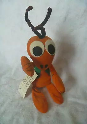 KAMAR 60's  Miss Yaki  Vintage Bug? Martian? Grasshopper W/Tag *Wood By-product* • $19