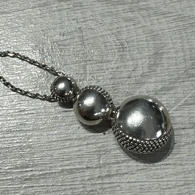 925 Sterling Silver Links Of London Effervescence Pendant Necklace Adjustable  • £85