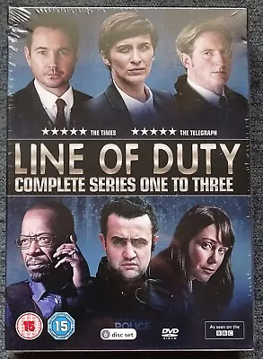 Line Of Duty: Complete Series One To Three. 6 DVDs. Acorn 2016 • £6.25