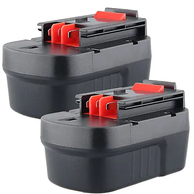 2 Pack 14.4 Volt 4.8Ah Ni-Mh Battery For Black And Decker HPB14 FSB14 A144 US • $29.98