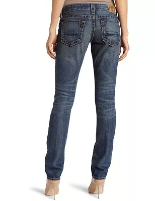 True Religion Brianna Distressed Pony Express Boyfriend Jeans Women 29x31 Duster • $36.50