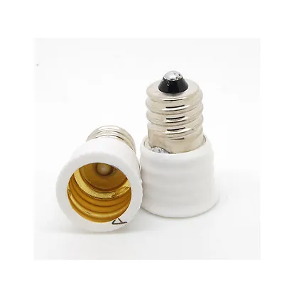 E12 To E14 LED Bulb Lamp Holder Adapter Socket Converter Light Base Candelabra • $1.32