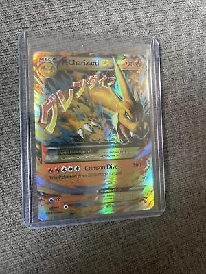 Pokémon TCG Mega M CHARIZARD EX Ultra Rare HP 220 Card #13/106 - 2016 • $5