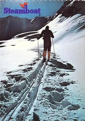 CO Steamboat Springs Cross Country Ski SKiing  MINT 4x6 Postcard CT22 • $2.99