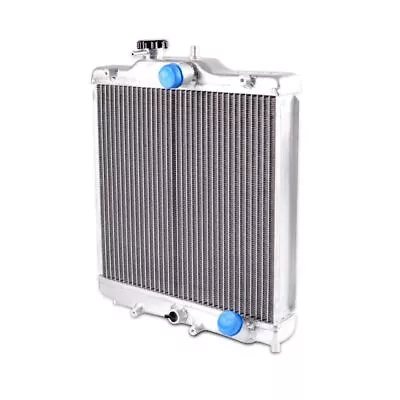 Aluminum Radiator Fit For 92-00 Honda Civic B18C/B16A 32mm In/Out 3 Row 52mm • $60.01