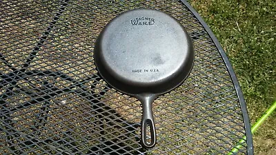 Vintage Wagner Ware Cast Iron Chicken Fryer Double Skillet Lid Only Restored • $70