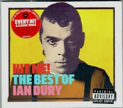 Ian Dury ~ Hit Me! NEW SEALED 3xCD Greatest Hits / Very Best Of • £6.95