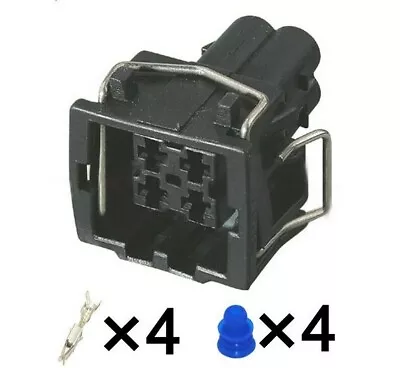 4 Pin Plug 357919754 Wiring Plug Sensor Connector Temp Air Con FITS VW Audi • £7.99