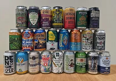 24 Different High Quality Craft Micro Brew Beer Cans From All Over The U.S.A. • $34