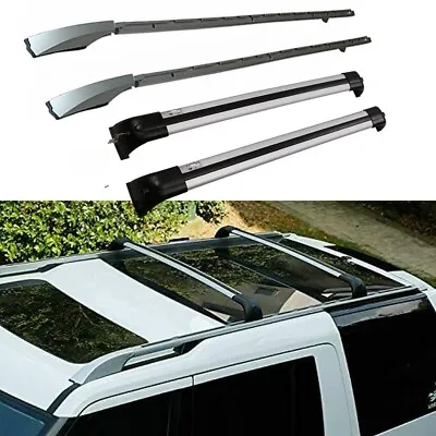 2PCS Roof Rack +2PCS Cross Bars Fits For Land Rover Discovery 4 LR4 2010-2016 • $619.37