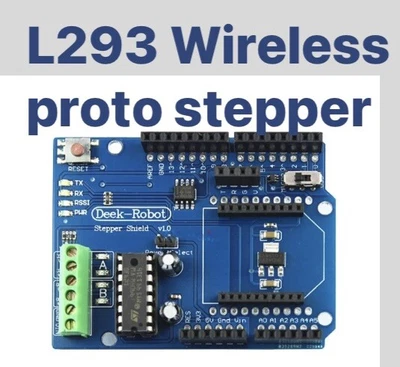 $8.95 • Buy Motor Controller Wireless Proto Motor Controller Shield L293D For Arduino XBee