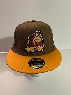 Flatbill Flex Hat Nintendo Super Mario Bros. Donkey Kong Fitted Cap L / XL • $21.99