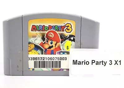 Mario Party 3 (N64) [PAL] - WITH WARRANTY • $251.95