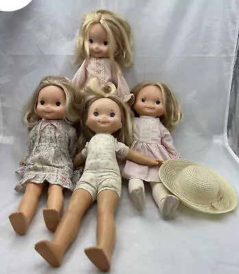 VTG 1978 Fisher Price My Friend Mandy Doll In Dress Lot Of 4  #561 • $15