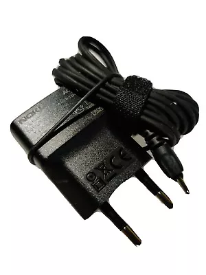 Genuine AC-5E Thin Pin (2mm) Mains Charger With EU 2-Pin Plug For Nokia Phones • £5.99