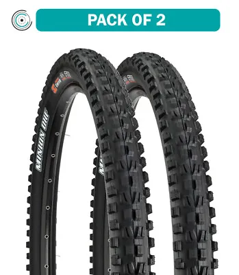 Pack Of 2 Maxxis Minion DHF Tires Tubeless Folding Black Dual EXO Casing 29x2.3 • $148