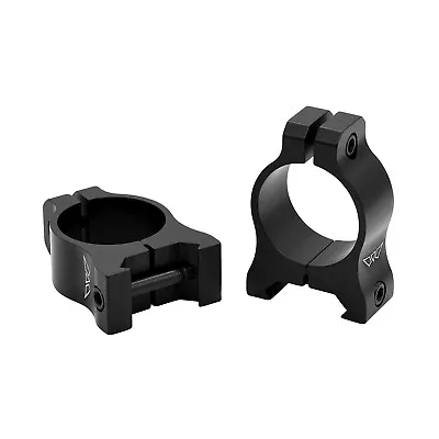 Warne V400M Vapor Scope Ring Set Low Fixed 1  Black Anodized Aluminum • $28.89