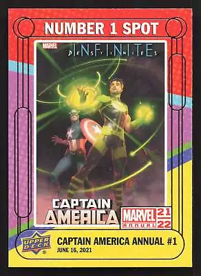 2021-22 Upper Deck Marvel Annual - Number 1 Spot - Pick Your Card • $1.99