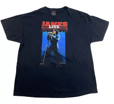 James Brown Live Zion Rootswear Vintage Shirt Concert Rap Soul Adult 2X • $70