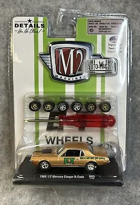 M2 Machines Drivers Auto-Wheels 1968 1/2 Mercury Cougar R-Code ET Wheels • $20